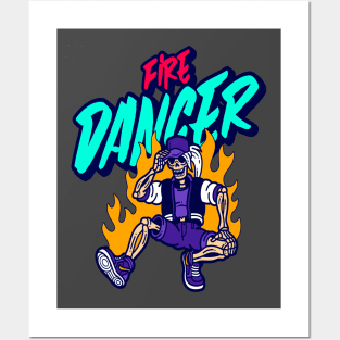 Fire Dancer Posters and Art